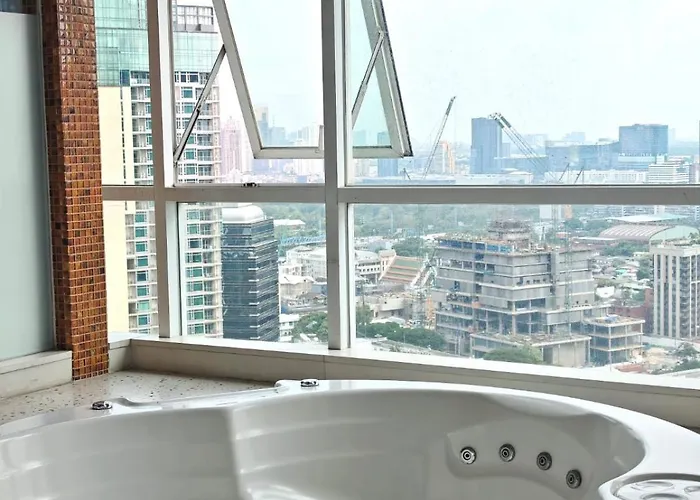 Comfort Appartment, Skytain Step 600 M, Erawan Shrine * バンコク都