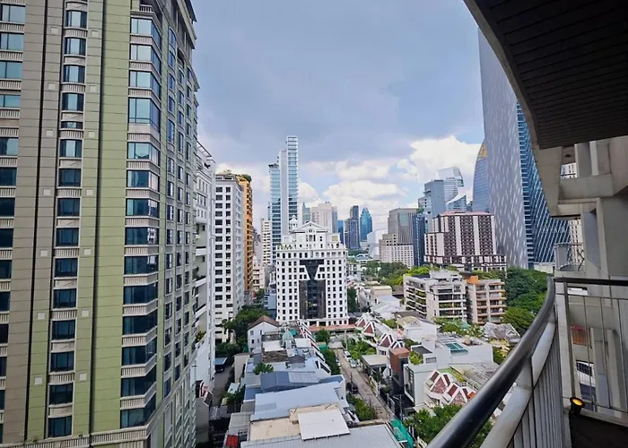 アパート Comfort Appartment, Skytain Step 600 M, Erawan Shrine バンコク都