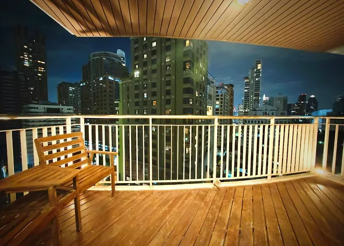 アパート Comfort Appartment, Skytain Step 600 M, Erawan Shrine