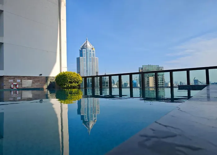 Comfort Appartment, Skytain Step 600 M, Erawan Shrine アパート